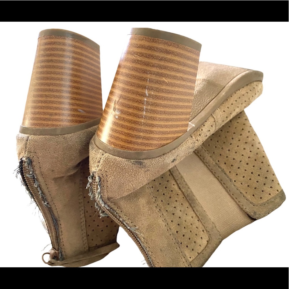 🔥TAN ANKLE BOOTS🔥SIZE 10🔥USED - Picture 12 of 16